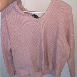 Pink sweater